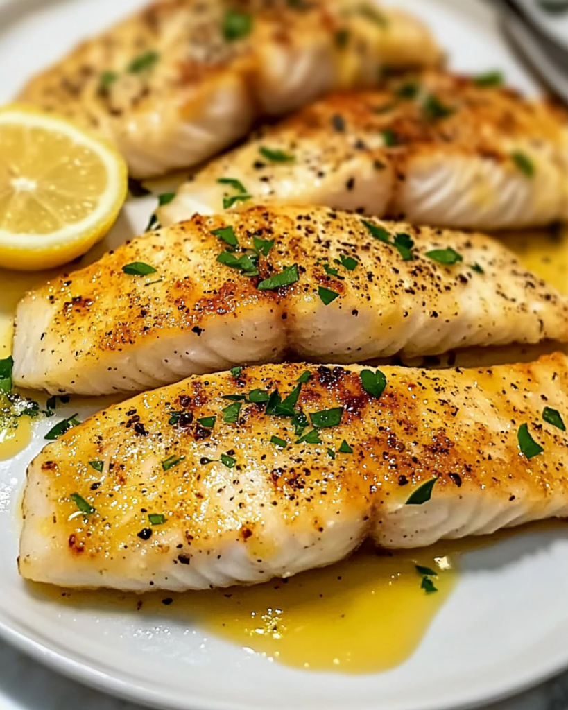 Zesty Lemon Butter Fish Fillet