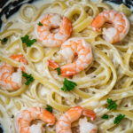 Creamy Shrimp Alfredo Pasta