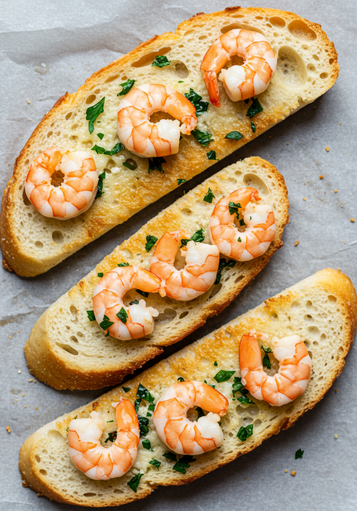 Parmesan Shrimp Sourdough