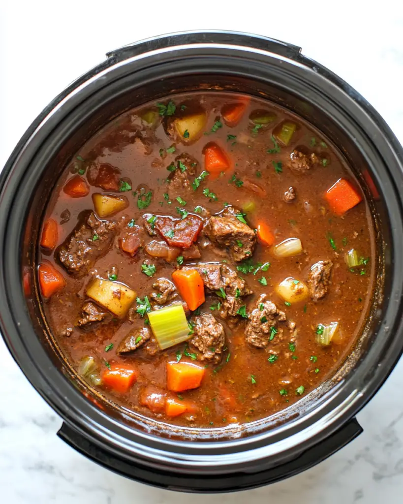 Slow Cooker Beef Stew