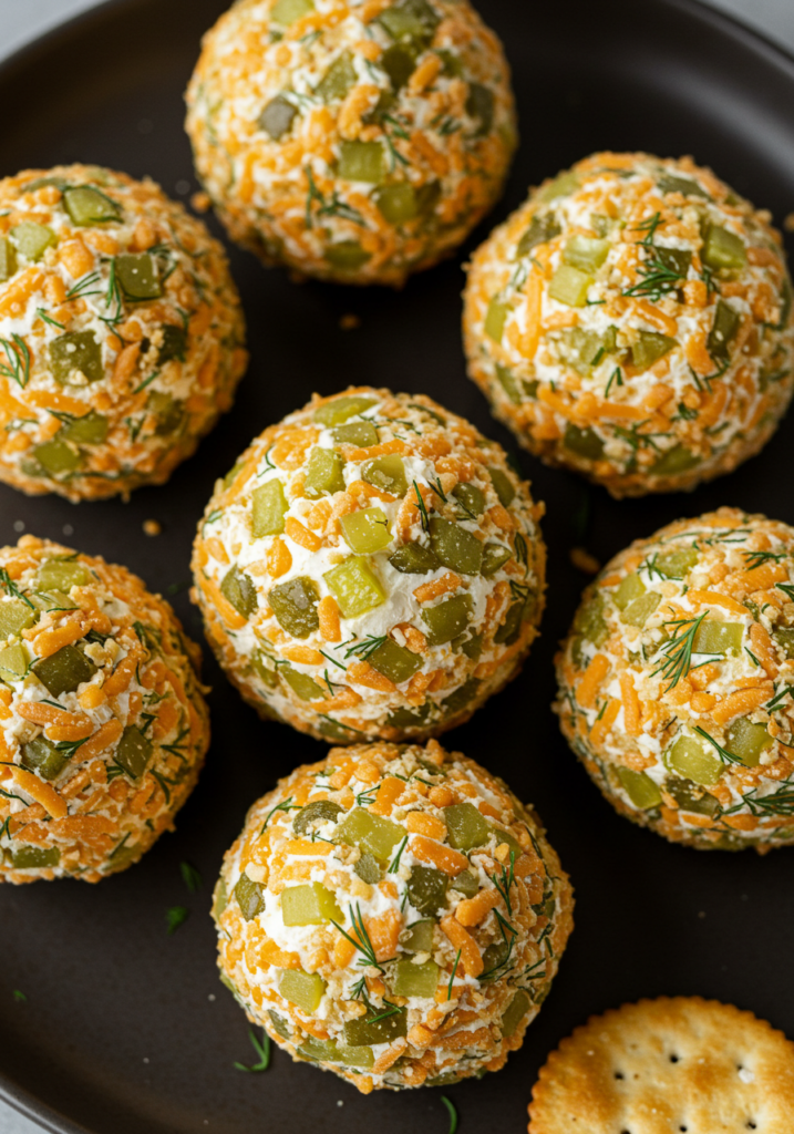 Dill Pickle Cheese Balls