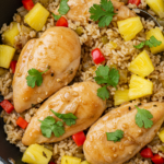 Sweet and Savory Pineapple Chicken and Rice