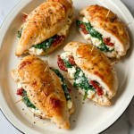 Mediterranean Stuffed Chicken Breasts