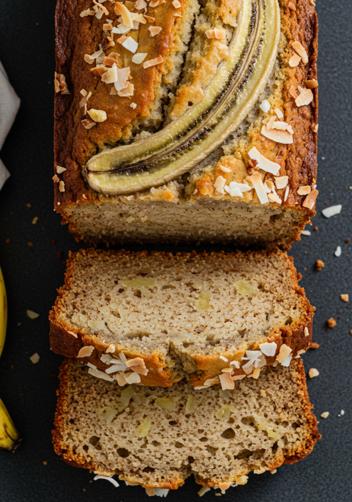 Coconut Pineapple Banana Bread