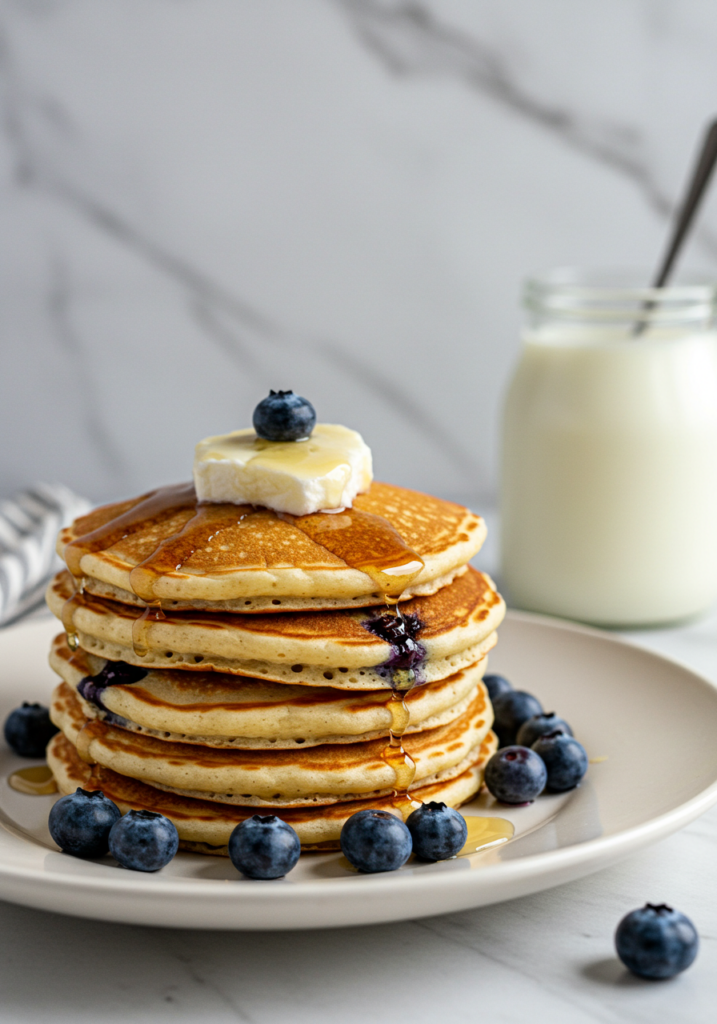 Buttermilk Blueberry Pancakes