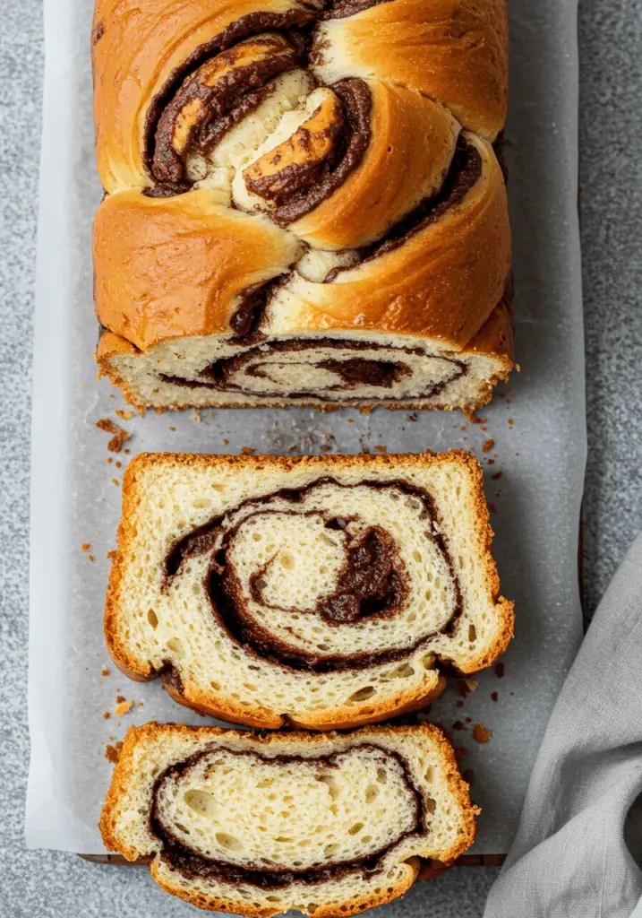Chocolate Swirl Milk Bread