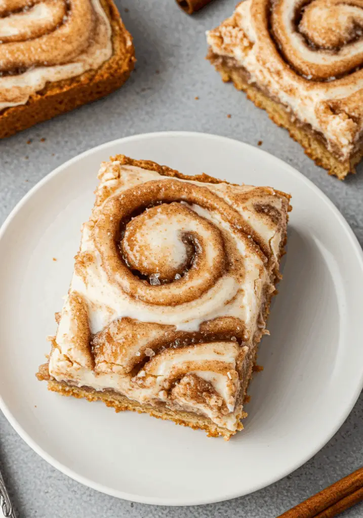 Cinnamon Roll Bliss Bars
