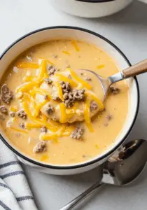 Creamy Cheeseburger Soup