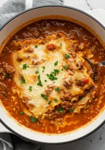 Lasagna Soup