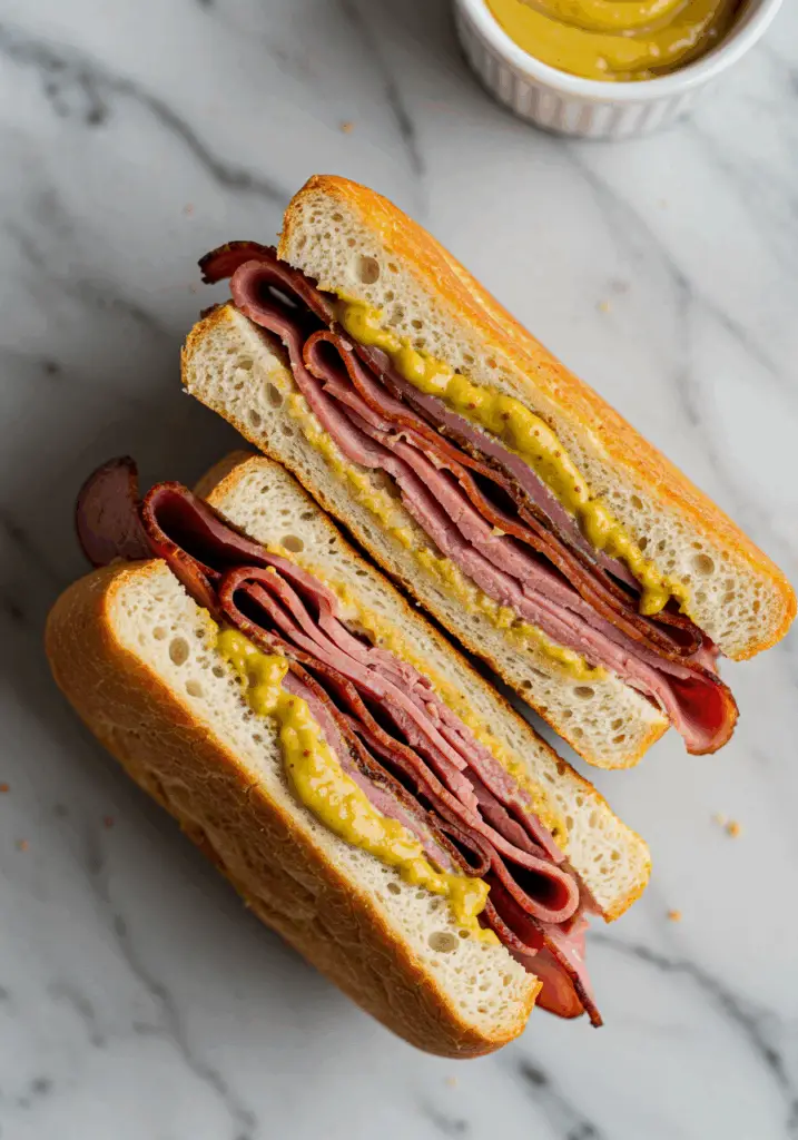 Montreal Smoked Meat Sandwich