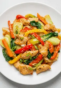 Chinese Chicken Cabbage Stir Fry