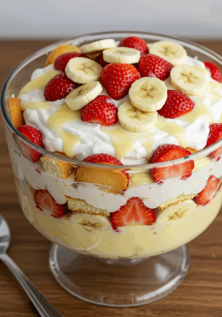 Strawberry Banana Pudding