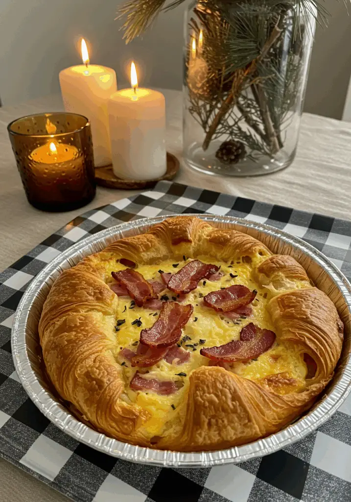 Croissant Breakfast Pie
