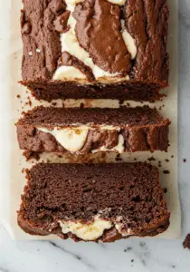 Hot Fudge Brownie Bread