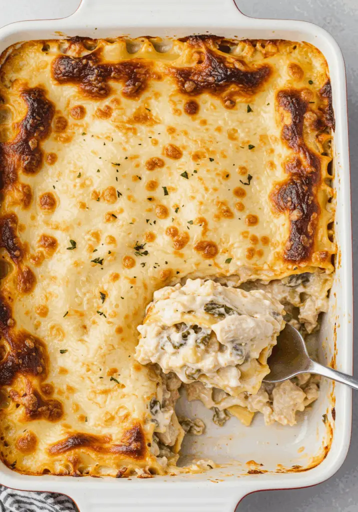 Chicken Alfredo Lasagna