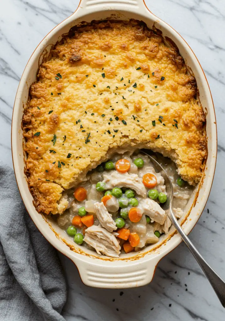 Easy Slow Cooker Chicken Pot Pie