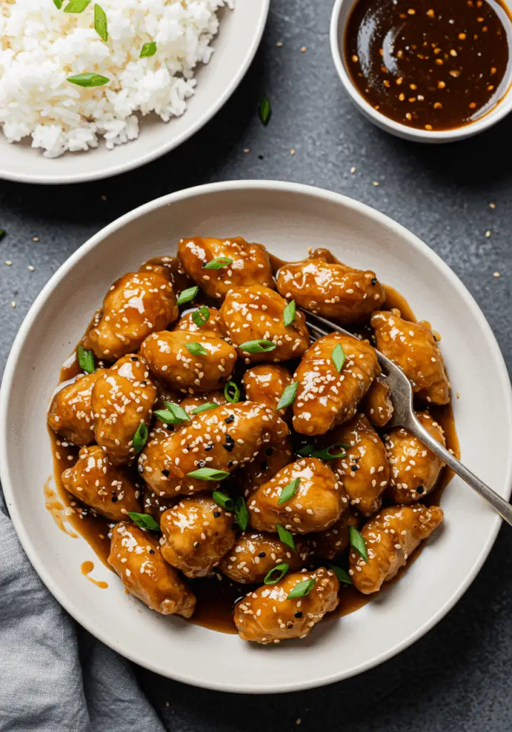 Sweet and Spicy Honey Pepper Chicken