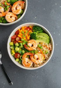 Tropical Shrimp Rice Bowl