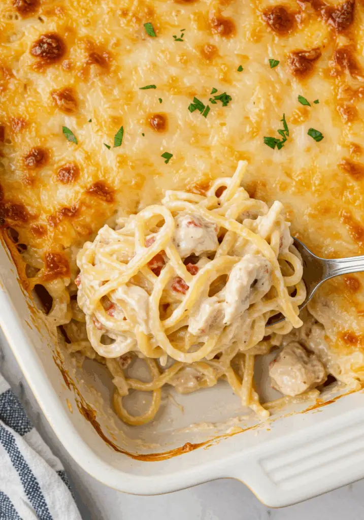 Chicken Spaghetti Casserole