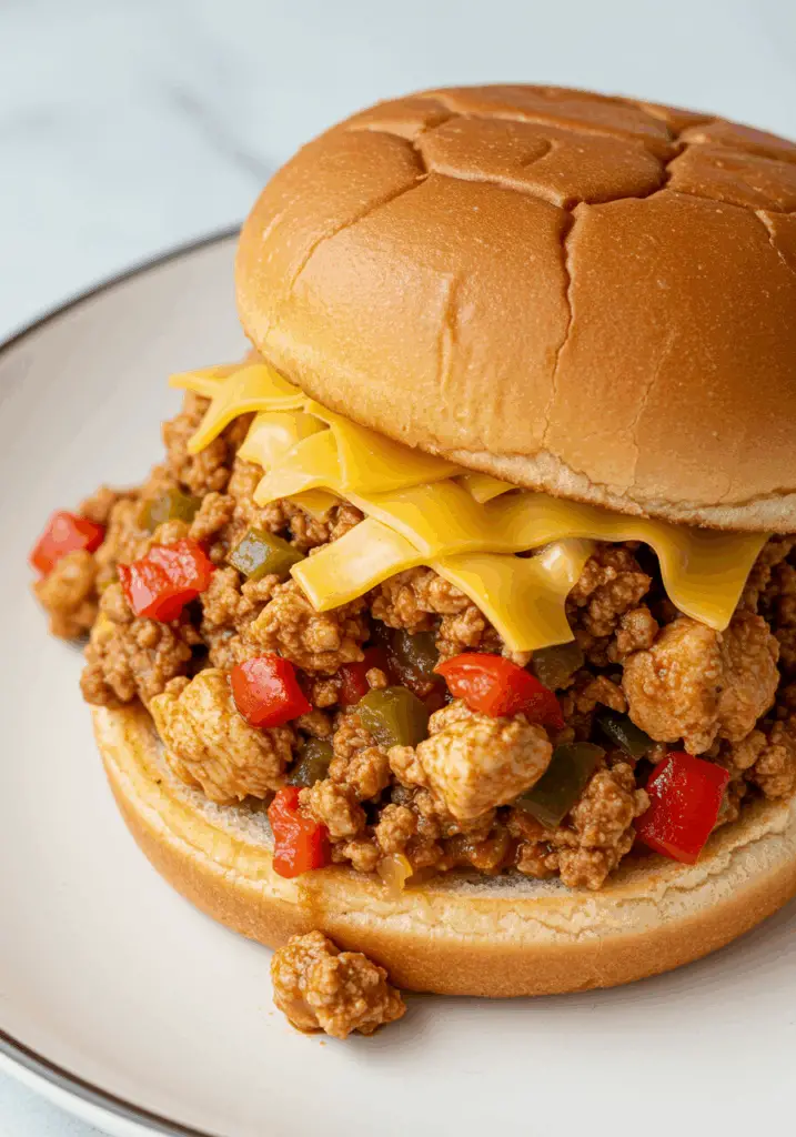 Cajun Chicken Sloppy Joes
