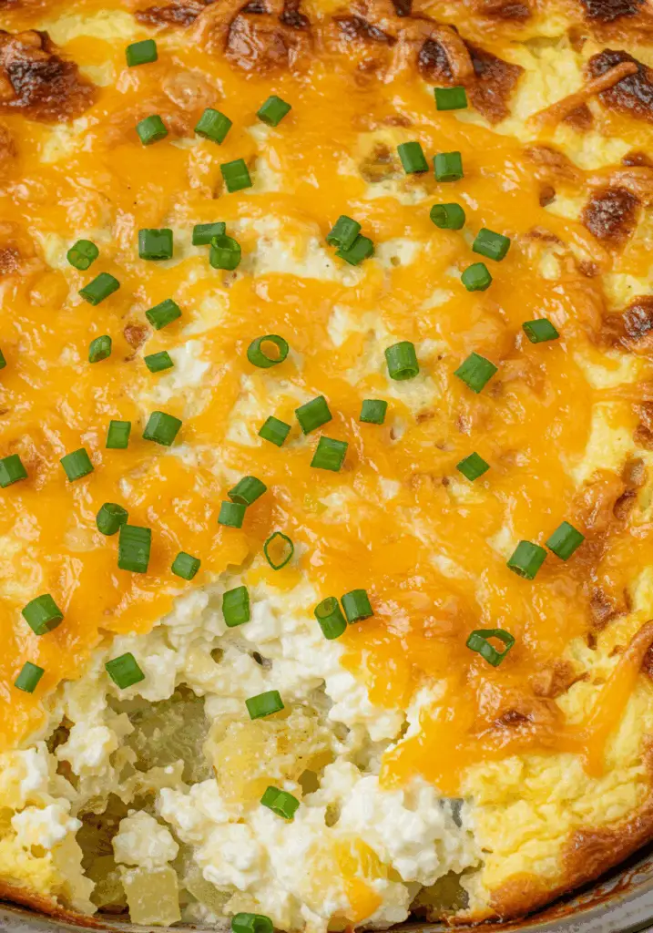 Baked Cottage Cheese Eggs