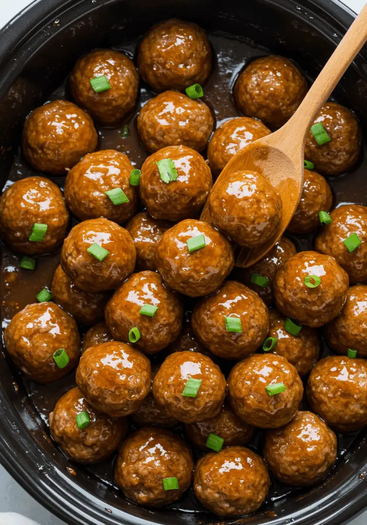 Crockpot Hawaiian Meatballs