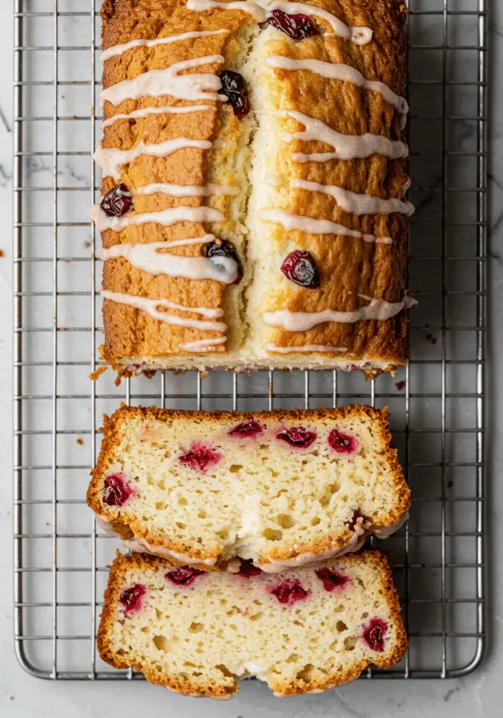 Cream Cheese Cranberry Loaf