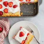 Slab Strawberry Shortcake