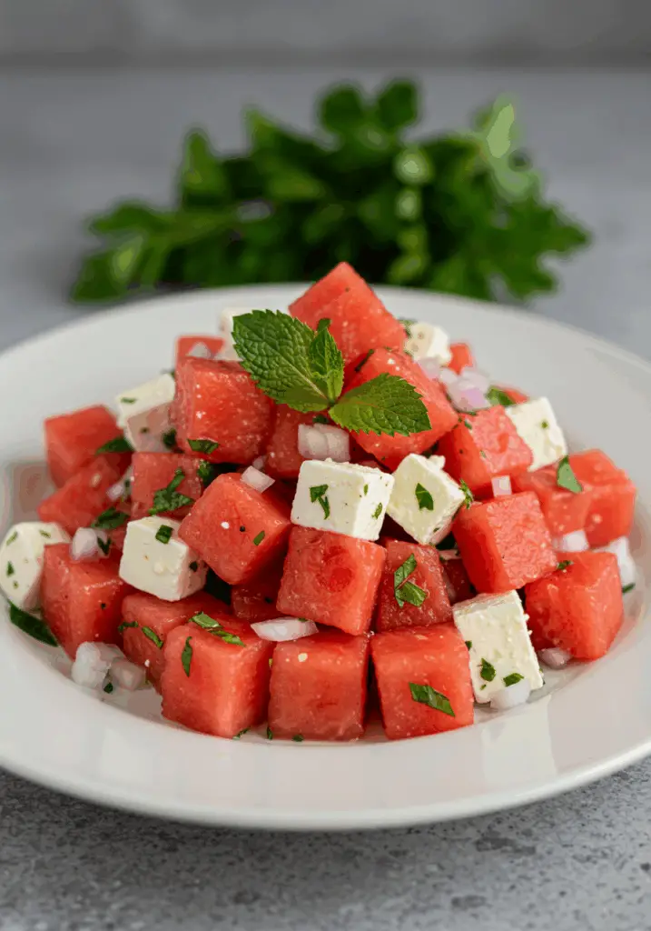 Watermelon & Feta Salad