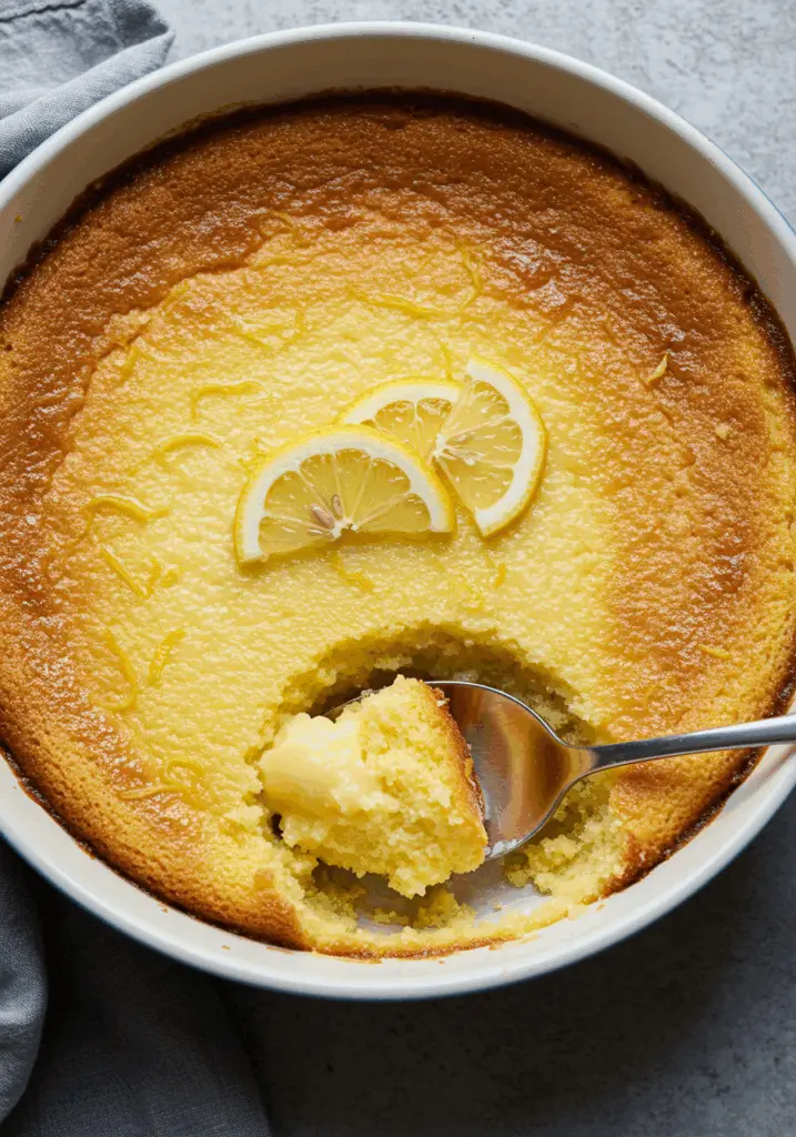 Jamie Oliver Self Saucing Lemon Pudding