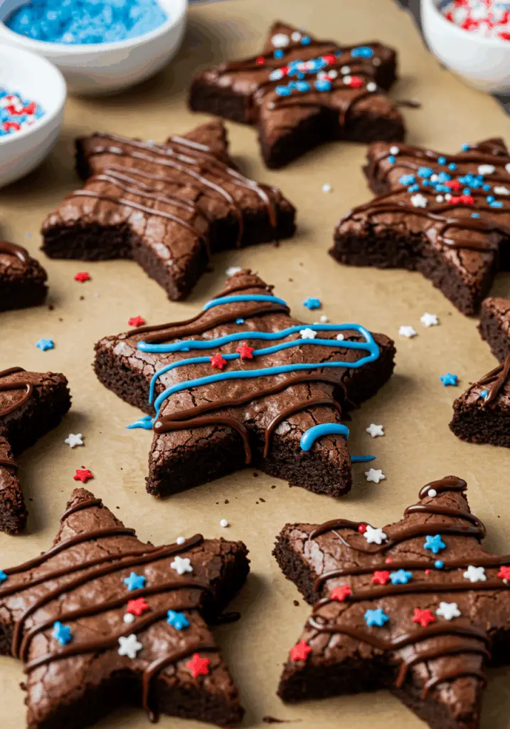 Star Spangled Brownies
