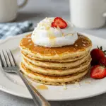Sweet Coconut Cream Pancakes