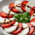 Balsamic Strawberry Caprese