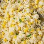 Hot buttered corn rice