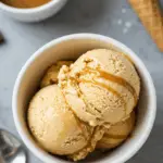 High Protein Salted Caramel Cottage Cheese Ice Cream
