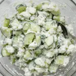 Cottage Cheese and Cucumber Salad