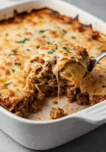 Italian Unstuffed Cabbage Roll Casserole