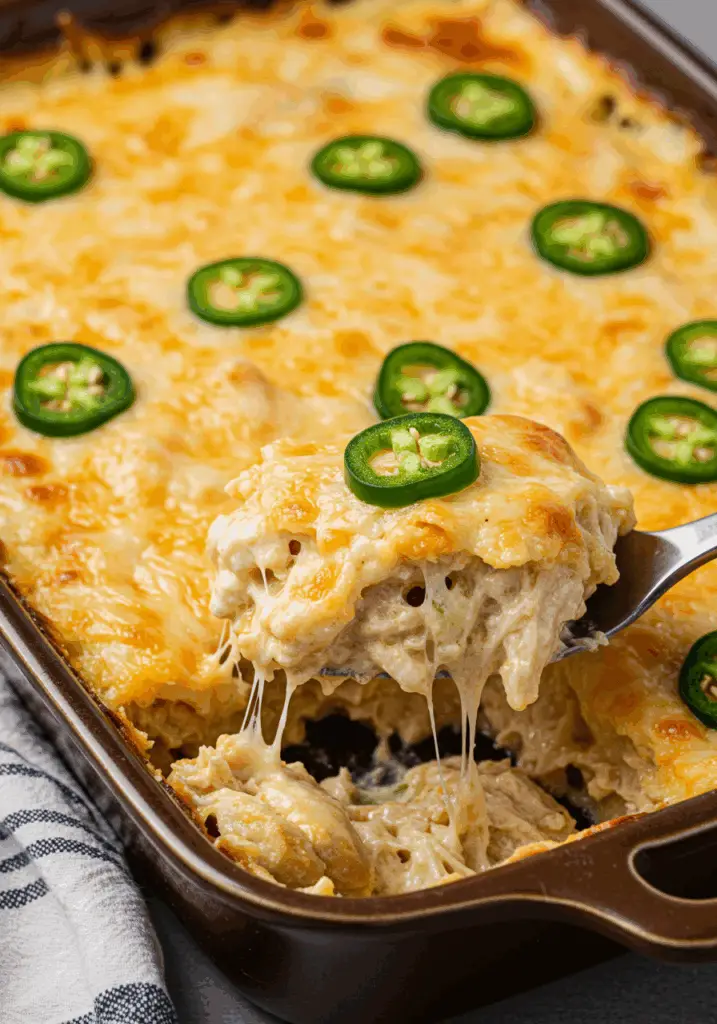Jalapeno Popper Chicken Casserole