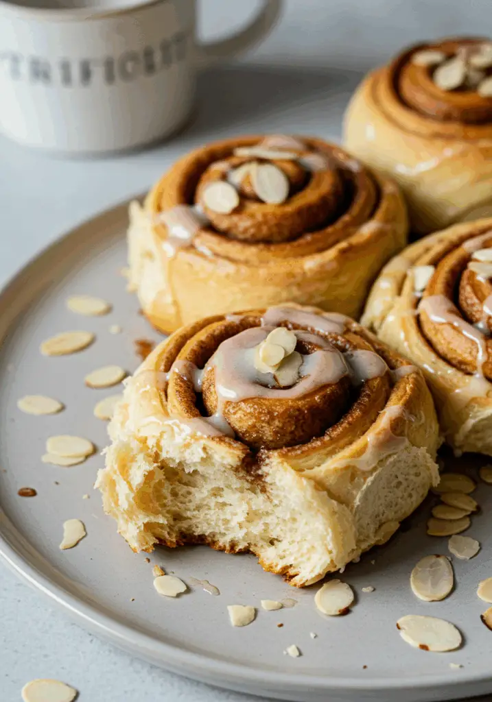 Almond Croissant Cinnamon Rolls