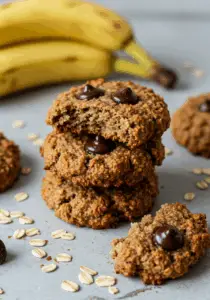 3-ingredient Banana Cookies