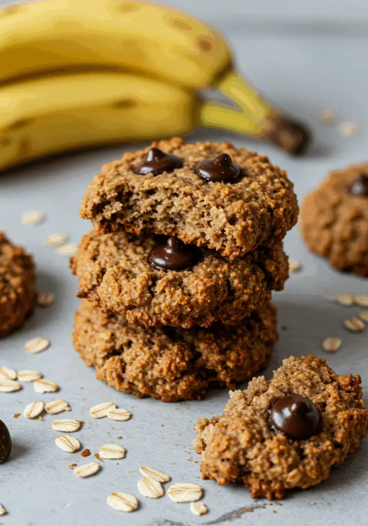 3-ingredient Banana Cookies