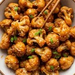 Sweet and Spicy Baked Cauliflower