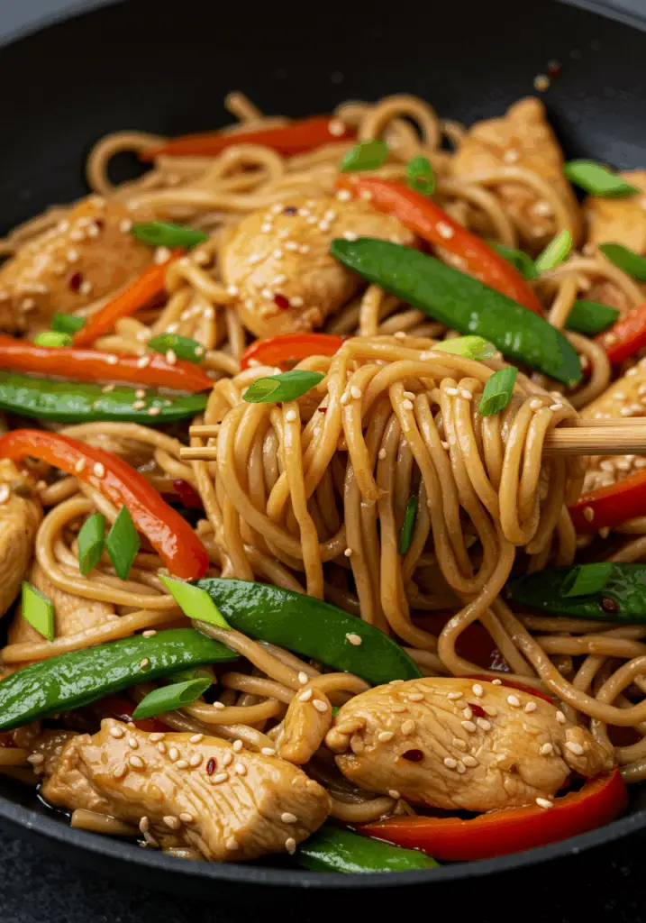 Chicken Teriyaki Noodles