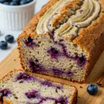 Blueberry Cinnamon Swirl Banana Bread