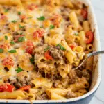Philly Cheesesteak Pasta Bake