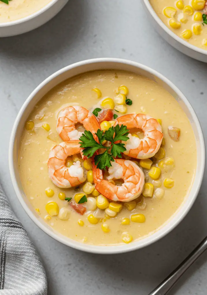Shrimp and Corn Soup