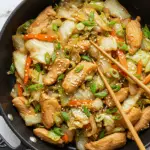 Chinese Chicken Cabbage Stir-Fry