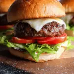 Air Fryer Hamburgers