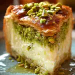 Baklava Pistachio Cheesecake