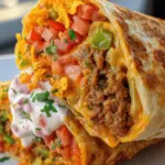 Beefy Nacho Cheese Wrap